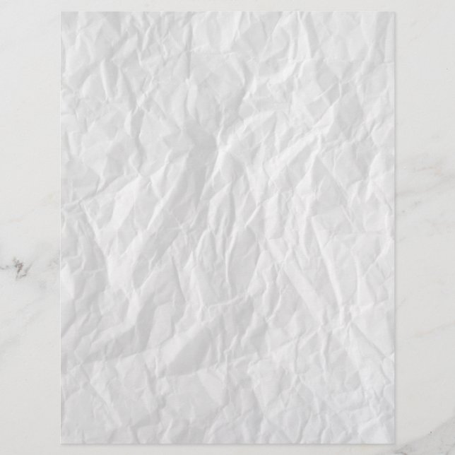 Wrinkled paper background image writing paper (Front)