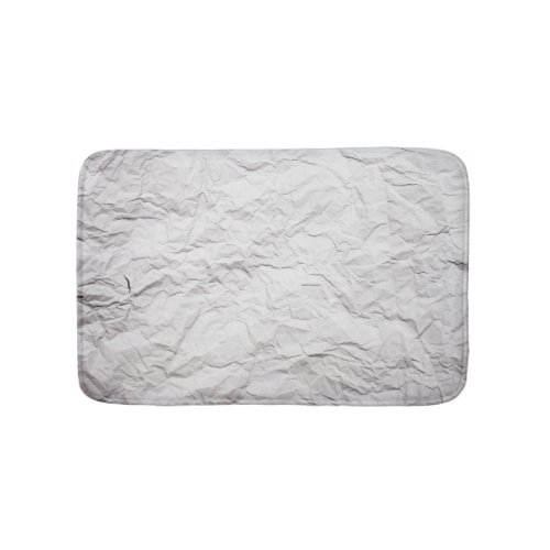 Wrinkled paper texture detailed background bath mat