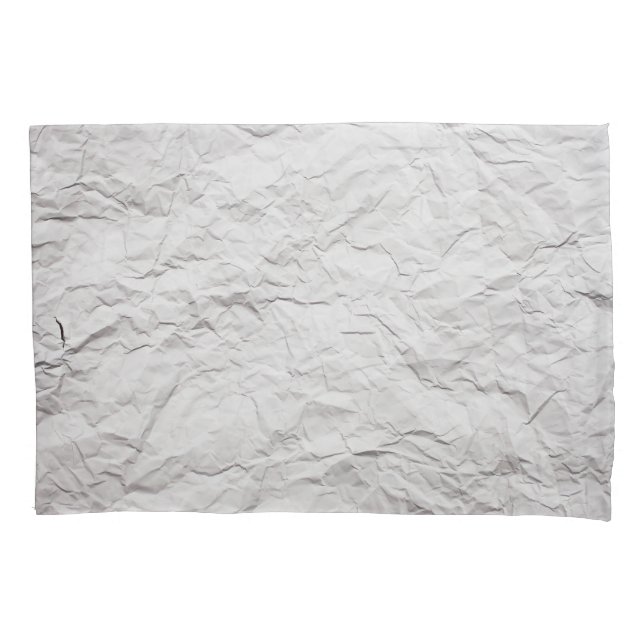 Wrinkled paper texture, detailed background. pillow case (Front)