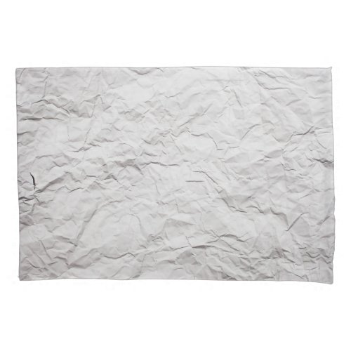 Wrinkled paper texture detailed background pillow case