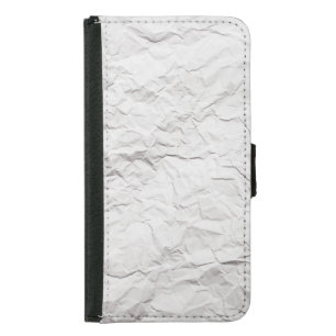 Wrinkled paper texture, detailed background. samsung galaxy s5 wallet case