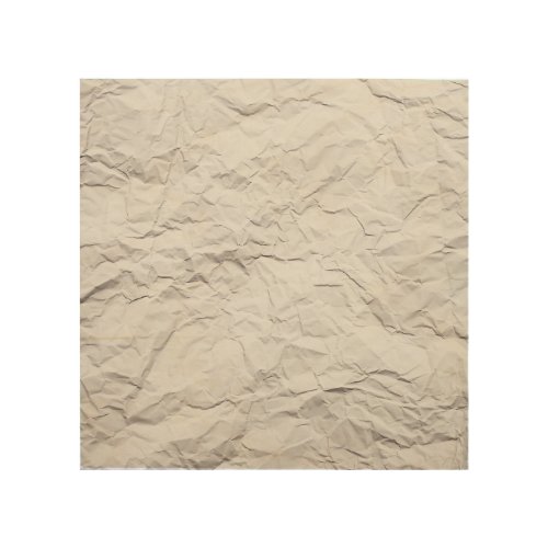 Wrinkled paper texture detailed background wood wall art
