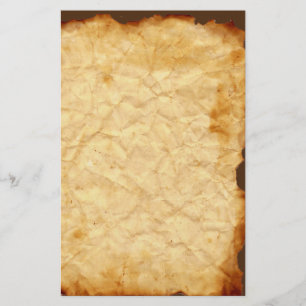 Wrinkled Vintage Stationery