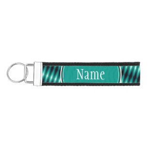 Wrist Keychain, Custom Colors, Name, Phone Number Keychain