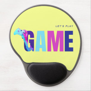Wrist Rest Synthwave Retro Y2K Tech Pop Art Game Gel Mouse Pad