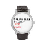 spread eagle  villas   Wrist Watch