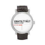 VINANDI STREET  Wrist Watch