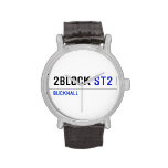 2Block  Wrist Watch