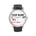 Your Name  C̶̲̥̅̊ãP̶̲̥̅̊t̶̲̥̅̊âíń   Wrist Watch