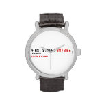 First Street  Wrist Watch