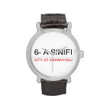 6- A SINIFI  Wrist Watch