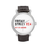 Friday  street  Wrist Watch