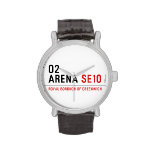 O2 ARENA  Wrist Watch