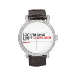 SOUTHERN SWAG Street  Wrist Watch