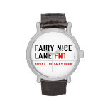 Fairy Nice  Lane  Wrist Watch