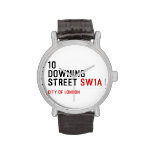 10  downing street  Wrist Watch
