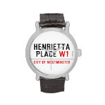 Henrietta  Place  Wrist Watch