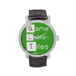 Game
 Letter
 Tiles  Wrist Watch