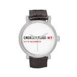 Croxley Road  Wrist Watch