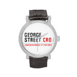 George  Street  Wrist Watch