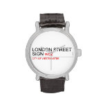 LONDON STREET SIGN  Wrist Watch