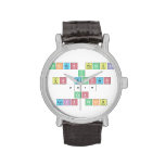 felices pascuas
 y
 un prospero 
 2019
 con 
 luis feliu  Wrist Watch