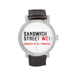 Sandwich Street  Wrist Watch