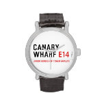 CANARY WHARF  Wrist Watch