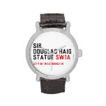 sir douglas haig statue  Wrist Watch