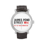 JAMES BOND STREET  Wrist Watch