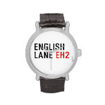 English  Lane  Wrist Watch