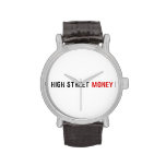 High Street  Wrist Watch