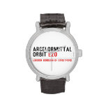ArcelorMittal  Orbit  Wrist Watch