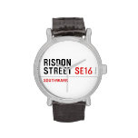 RISDON STREET  Wrist Watch