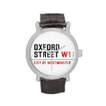 oxford  street  Wrist Watch