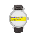 Akinn Street  Wrist Watch