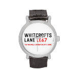 whitcrofts  lane  Wrist Watch