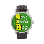 Love
 Sophia
 Dog
   Wrist Watch