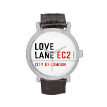 LOVE LANE  Wrist Watch