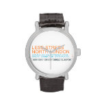 Less-Stress nORTH lONDON  Wrist Watch