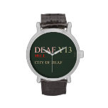 deaf  Wrist Watch