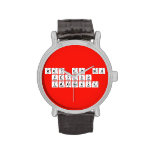 way to go
 Peyton
 impressive  Wrist Watch