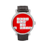 keep 
 calm
 and
 be dank  Wrist Watch