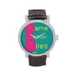 Game
 Letter
 Tiles  Wrist Watch
