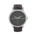Keep calm and love mitchell  Wrist Watch