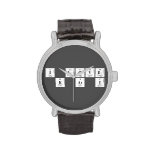 I Love
 K Ar I  Wrist Watch