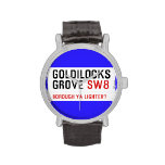 GOLDILOCKS GROVE  Wrist Watch
