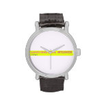 Leena's Home Bakery  Wrist Watch
