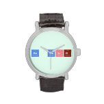 Be Calm  Wrist Watch