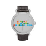 I learn 
 something 
 New every day  Wrist Watch